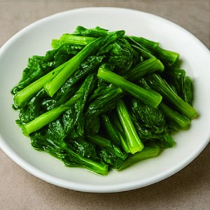 白灼油麥菜